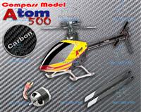 Compass Atom 500E with Carbon Frame, Carbon Blades, Motor, 9T Pinion [CPS-ATOM500E-a]